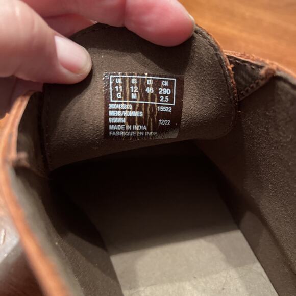 Clarks Originals Desert Boot Bushera 2 Chukka Beeswax Dark Brown Leather Sz 11 - Picture 3 of 5